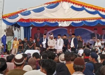 Puluhan Ribu massa hadiri kampanye Akbar Pasangan Idaman di Aceh Selatan