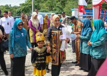 Kunker ke Sabang, Ketua Umum TP-PKK Pusat sambangi posyandu Balohan