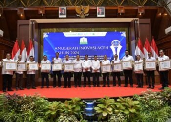 Belasan SKPA Terima Anugerah Inovasi Aceh