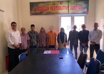 Polres Aceh Selatan Laksanakan Restorative Justice Kasus Penganiayaan