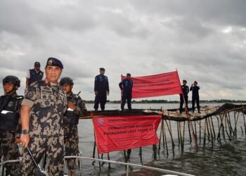 KKP Hentikan Kegiatan Pemagaran Laut tanpa Izin di Tangerang