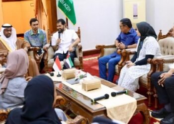 Gubernur Aceh Sambut Dubes UEA dan Direktur Mubadala Energy di Meuligoe