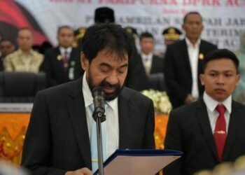 Lantik Bupati Aceh Timur, Gubernur Aceh Minta Tertibkan Perusahaan Sawit