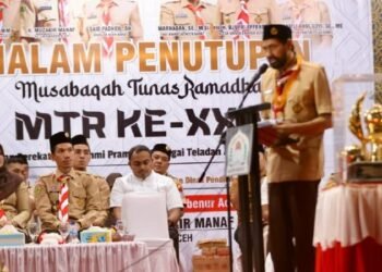 Gubernur Aceh Resmi Tutup Musabaqah Tunas Ramadhan ke-24 Gerakan Pramuka Kwarda Aceh