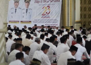 Zikir dan Doa Bersama di Perayaan HUT Ke 23 Abdya