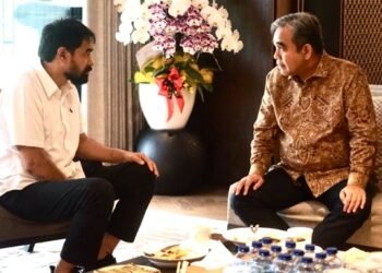 Gubernur Aceh Bertemu Ketua MPR RI Bahas Pembangunan Aceh