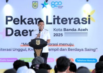 Pekan Literasi Banda Aceh 2025 Resmi Dibuka, Afdhal: Bangun Generasi Cinta Membaca