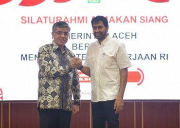 Gubernur Aceh Mualem Minta Menaker Bangun BLK Spesifikasi Khusus di Aceh Besar