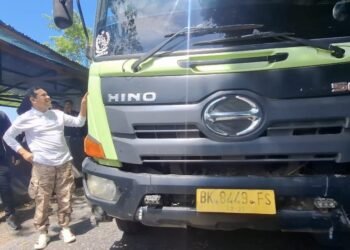 Wagub Aceh Fadhlullah Sapa Sopir Truk di Puncak Geurutee, Tunjukkan Keramahan Aceh