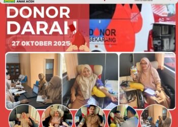 Dinas PPPA Aceh Gelar Donor Darah Rutin untuk Dukung Kemanusiaan