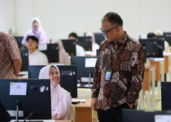 Dirjen Dikti Tinjau UTBK-SNBT 2026 di USK, Pastikan Berjalan Objektif dan Transparan