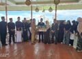 Syukuran Tahunan, Cafe Alifa Land bagi-bagi Hadiah Umroh di Pantai SBB Aceh Selatan 