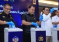Bareskrim Polri dan BI Musnahkan Ratusan Ribu Lembar Uang Palsu