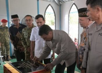 Wagub Aceh Dampingi Menko Polkam Resmikan 104 Huntap Korban Bencana di Aceh Utara