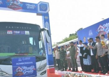 Mualem Lepas Ribuan Peserta Mudik Gratis, Pemerintah Aceh Siapkan 122 Armada ke Berbagai Daera