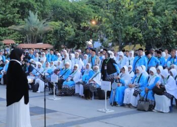 Illiza Lepas 287 JCH Kloter Pertama Banda Aceh, Titip Pesan Jaga Kesehatan dan Nama Baik Daerah