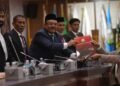Gubernur Aceh Hadiri Paripurna DPRA Penyampaian Rekomendasi LKPJ 2025
