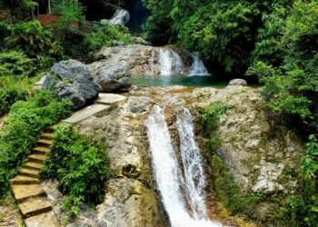 Air Terjun Tingkat Tujuh jadi Primadona saat libur lebaran Idul Adha