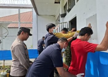 Lapas Kelas IIB Blangpidie Sisir Blok Hunian, Handphone Ilegal Diamankan